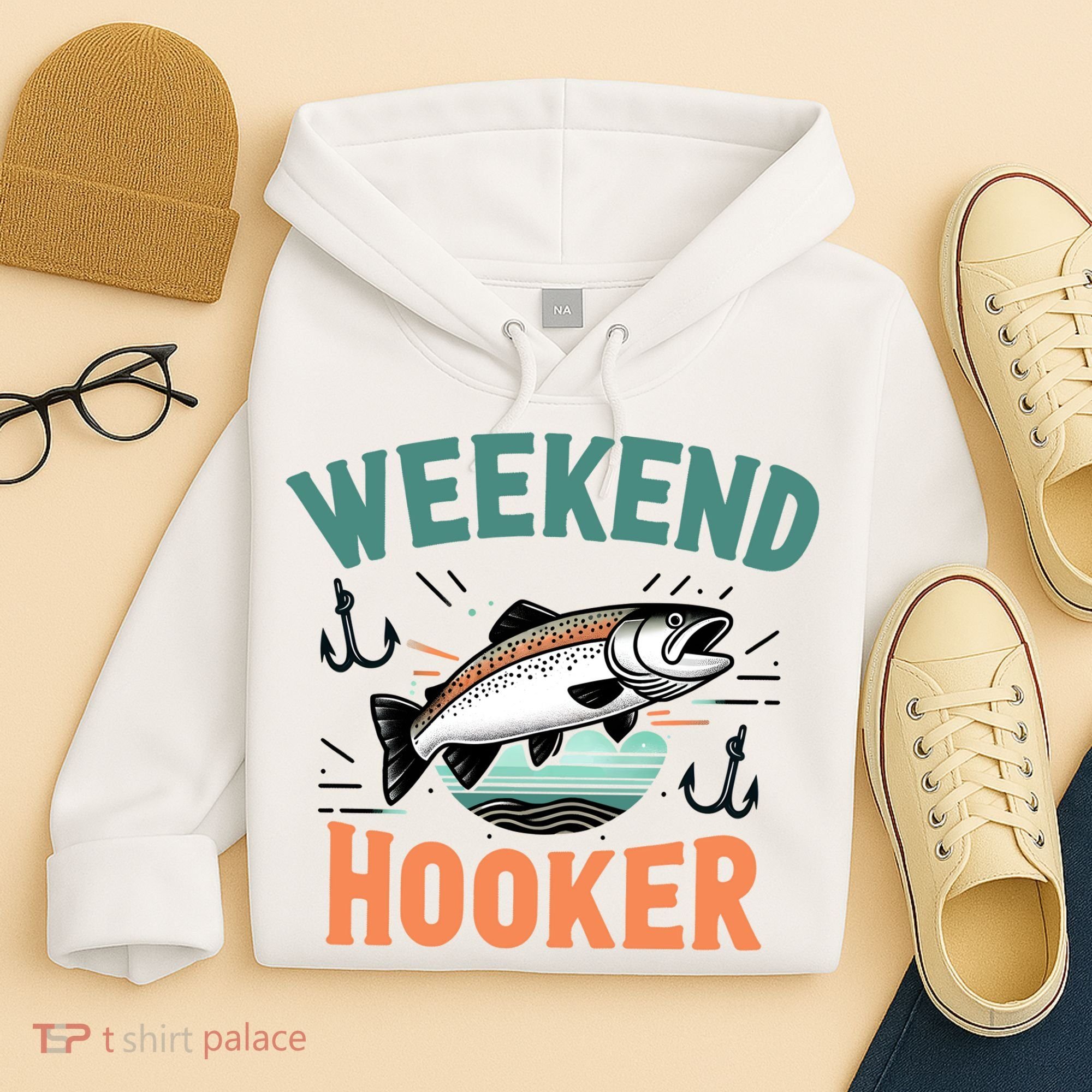 Weekend Hooker Fishing Hoodie