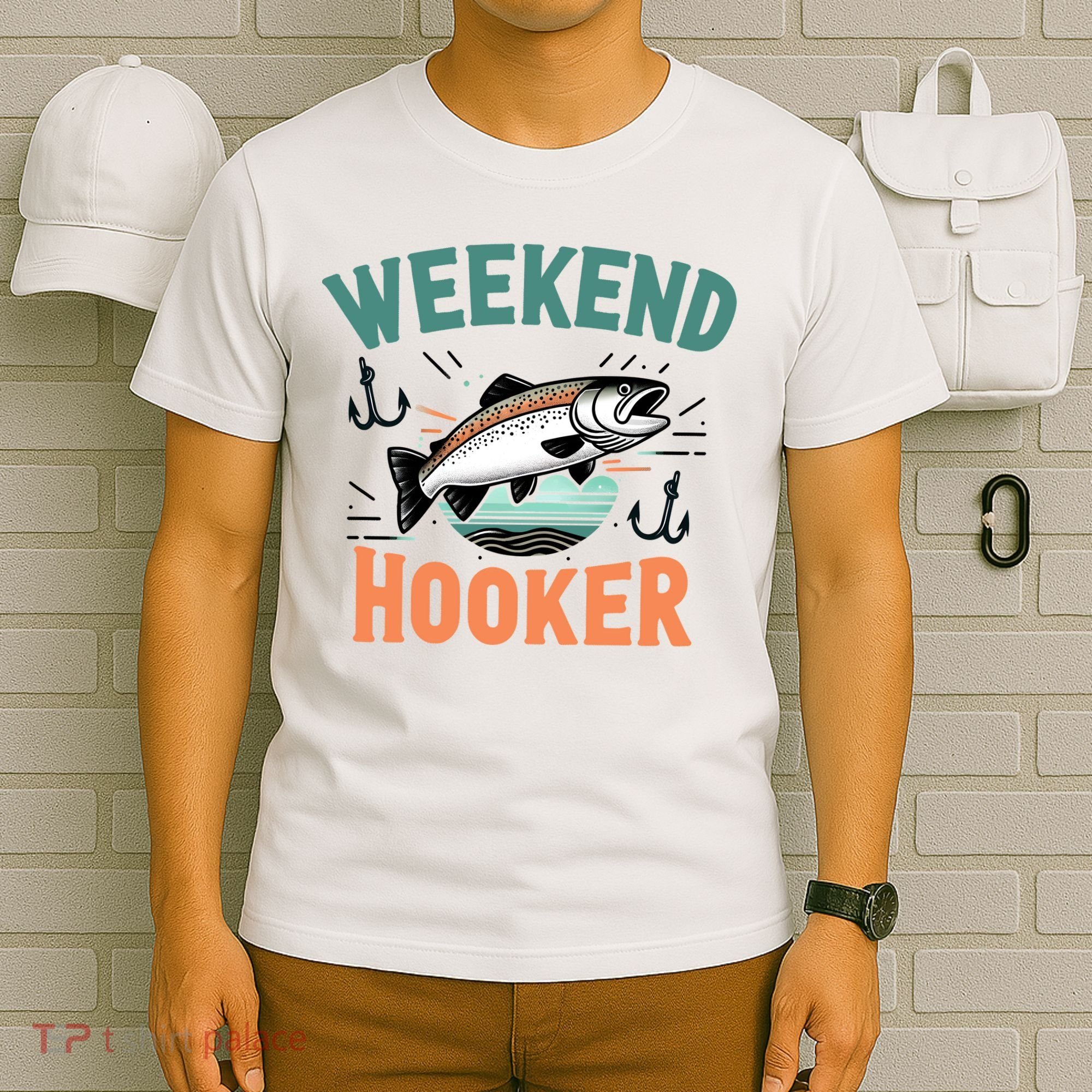 Weekend Hooker Fishing T-Shirt