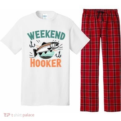 Weekend Hooker Fishing Pajama Set