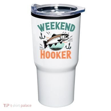 Weekend Hooker Fishing Tumbler