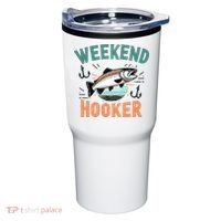 Weekend Hooker Fishing Tumbler thumb 0