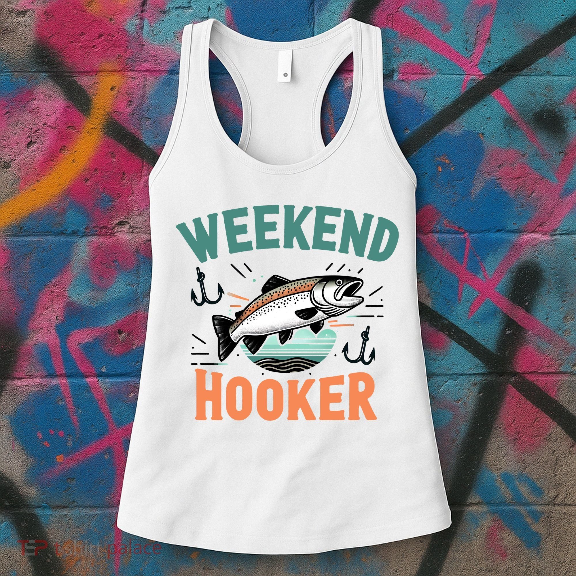 Weekend Hooker Fishing Women's Tank Top