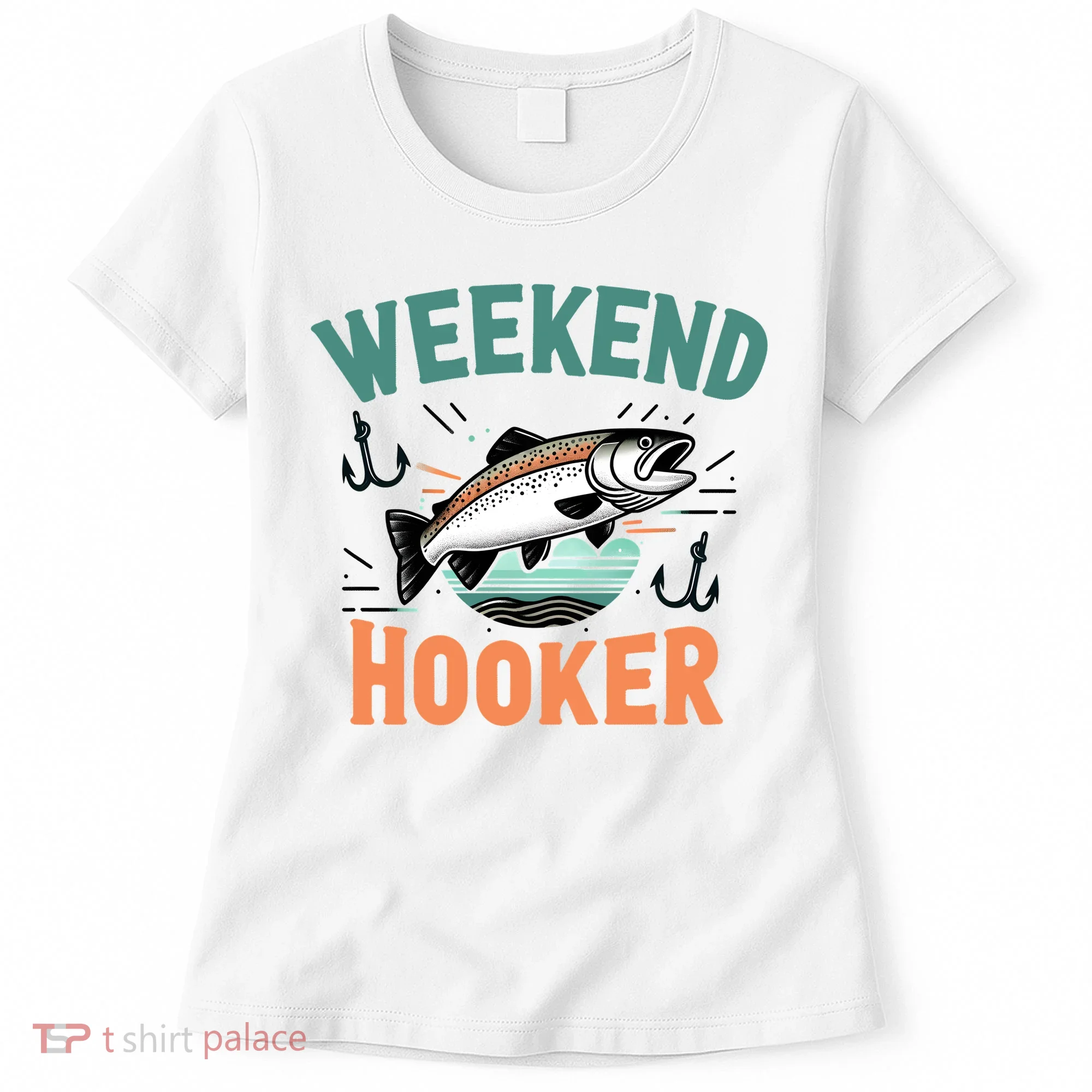 Weekend Hooker Fishing Women's T-Shirt