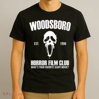 Woodsboro Horror Film Club Scary Movie T-Shirt thumb 3