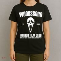 Woodsboro Horror Film Club Scary Movie T-Shirt thumb 4