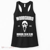 Woodsboro Horror Film Club Scary Movie Women's Tank Top thumb 0