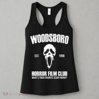 Woodsboro Horror Film Club Scary Movie Women's Tank Top thumb 3