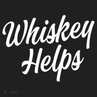 Whiskey Helps Funny Women's Sweatshirt thumb 2