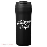 Whiskey Helps Funny 24oz Duet Stainless Steel Tumbler thumb 0