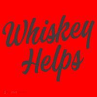 Whiskey Helps Funny Santa Hat thumb 1