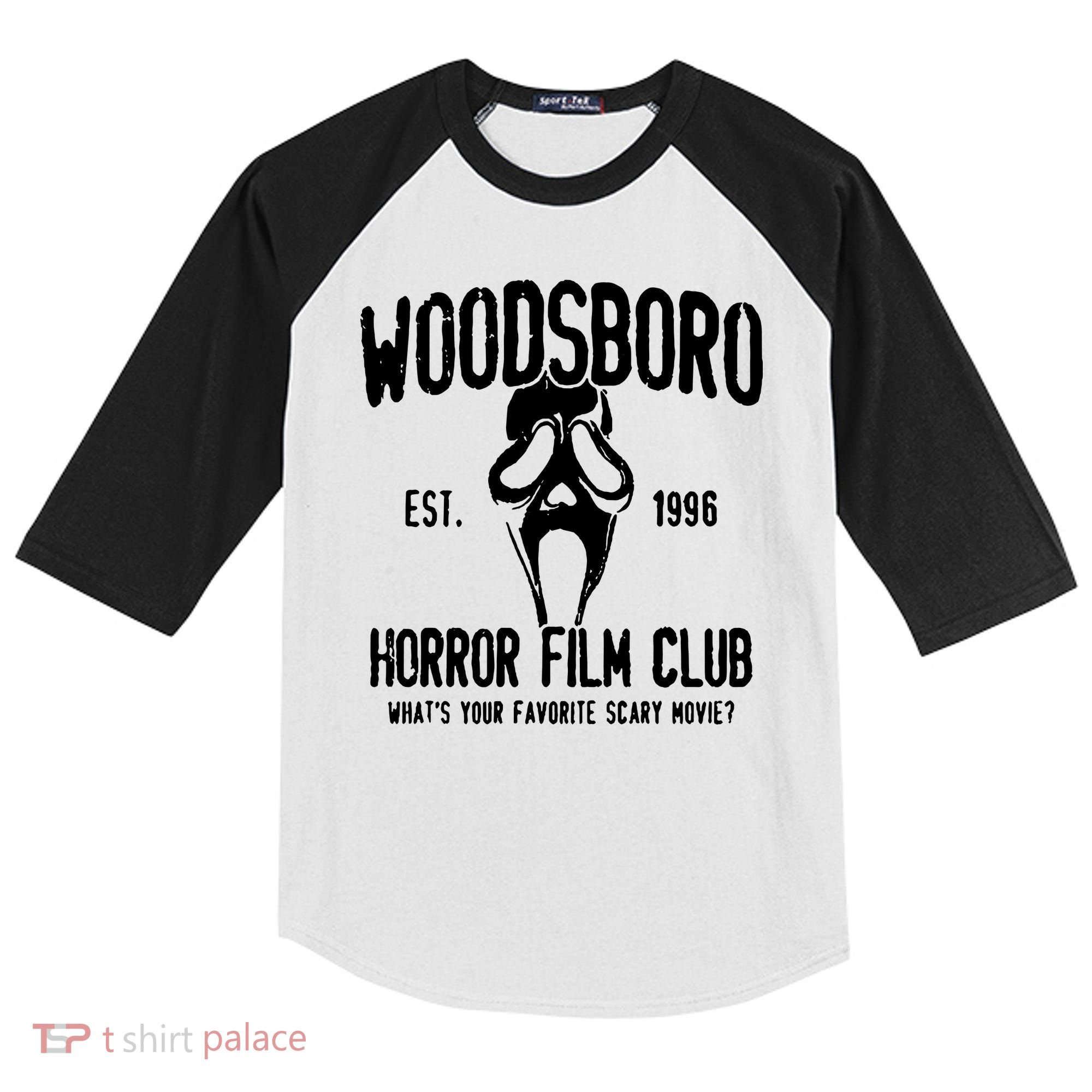 Woodsboro Horror Film Club Kids Colorblock Raglan Jersey