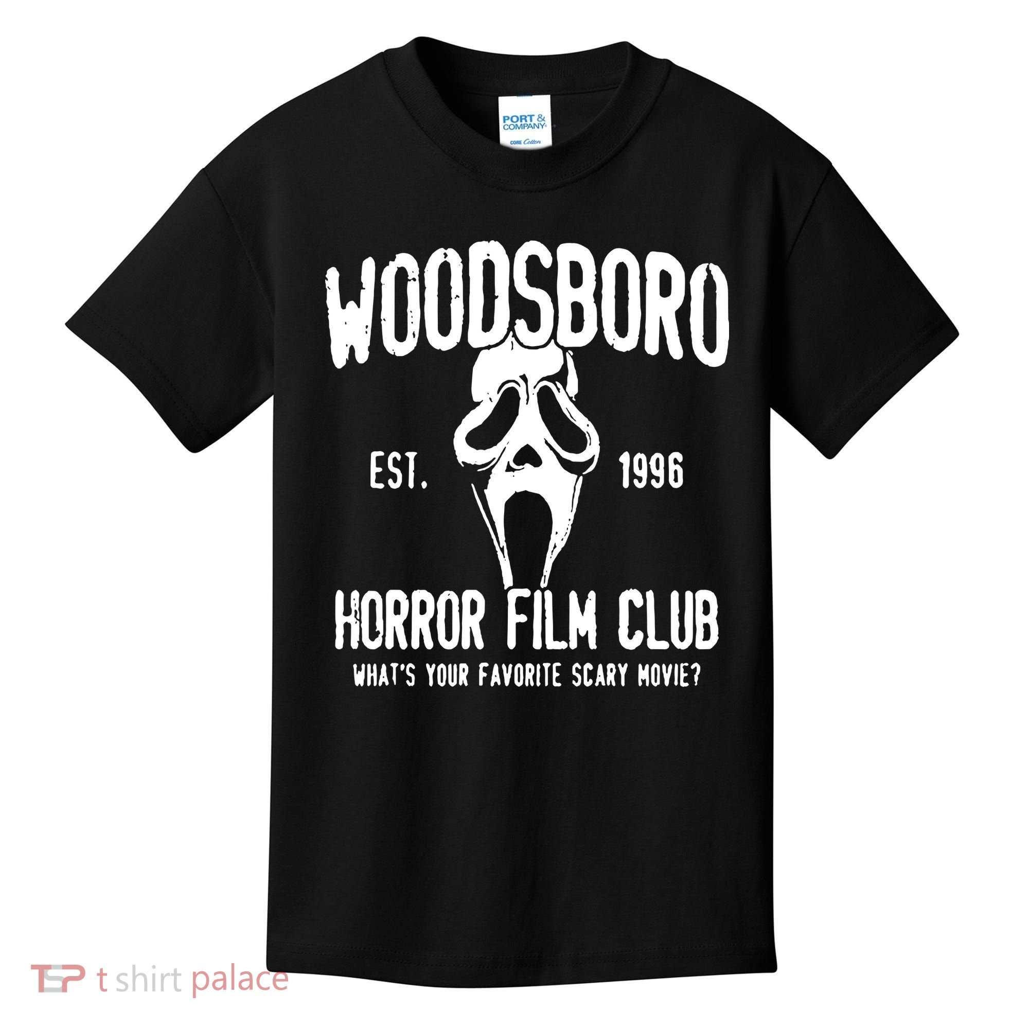 Woodsboro Horror Film Club Kids T-Shirt
