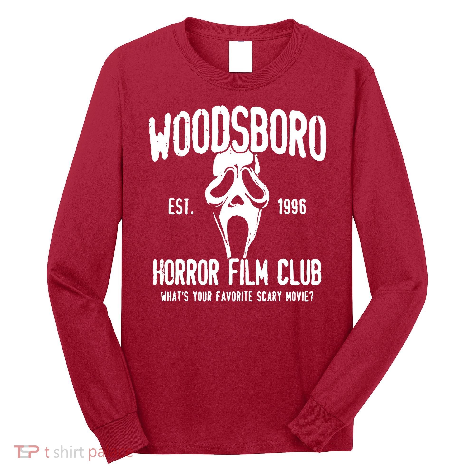 Woodsboro Horror Film Club Long Sleeve Shirt