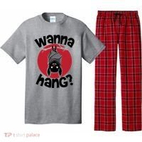 Wanna Hang Funny Bat Pajama Set thumb 0