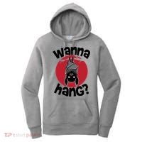 Wanna Hang Funny Bat Women's Hoodie thumb 0