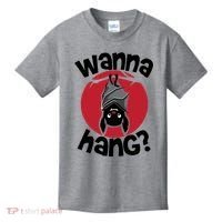 Wanna Hang Funny Bat Kids T-Shirt thumb 0