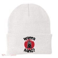 Wanna Hang Funny Bat Beanie thumb 0