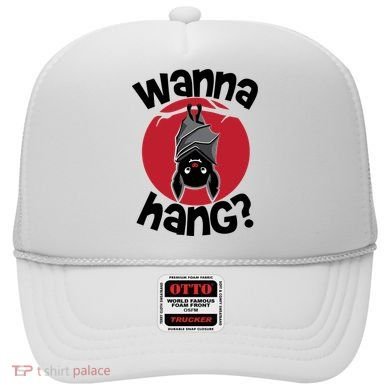 Wanna Hang Funny Bat Hat