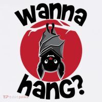 Wanna Hang Funny Bat Hat thumb 2