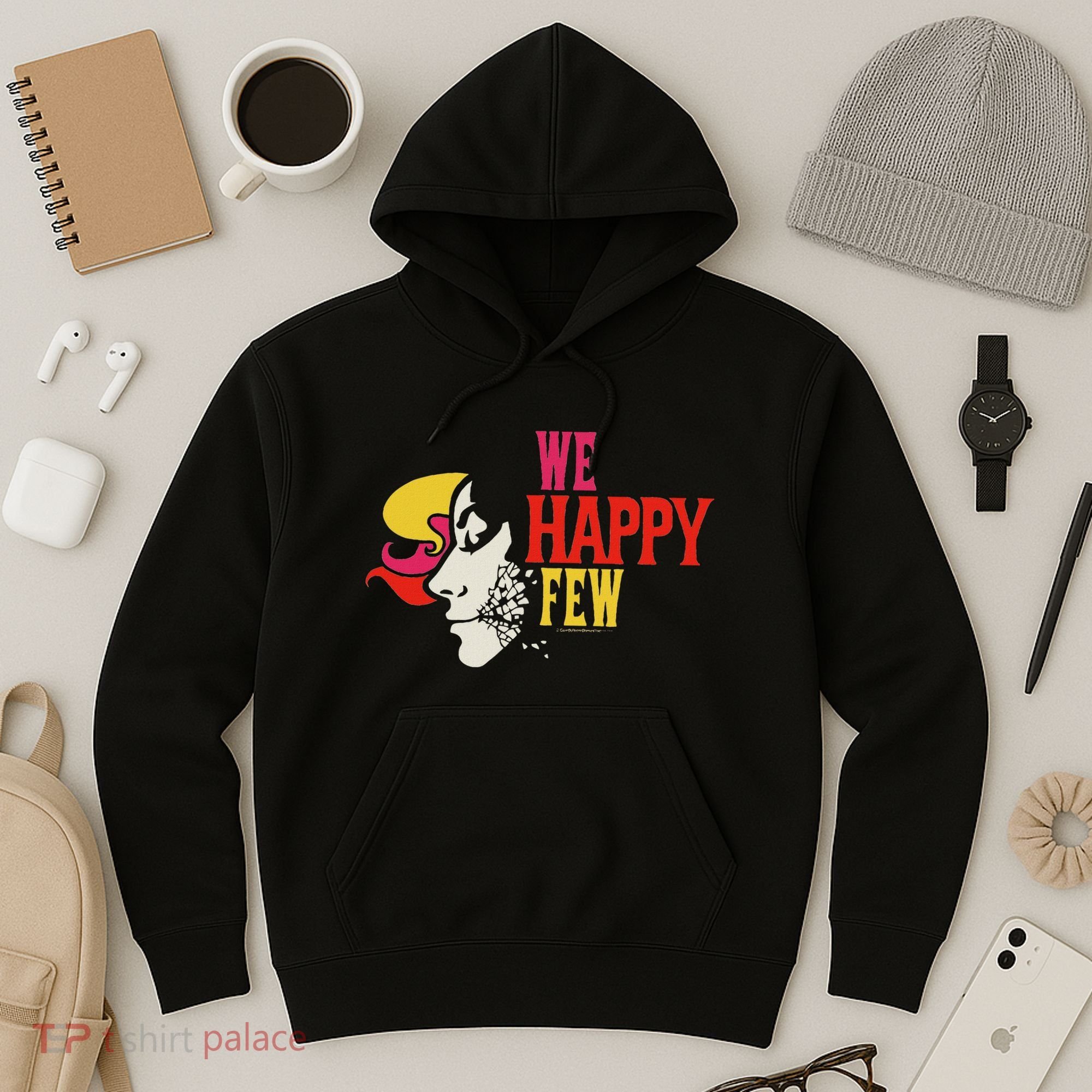 We Happy Few Shattered Mask Hoodie