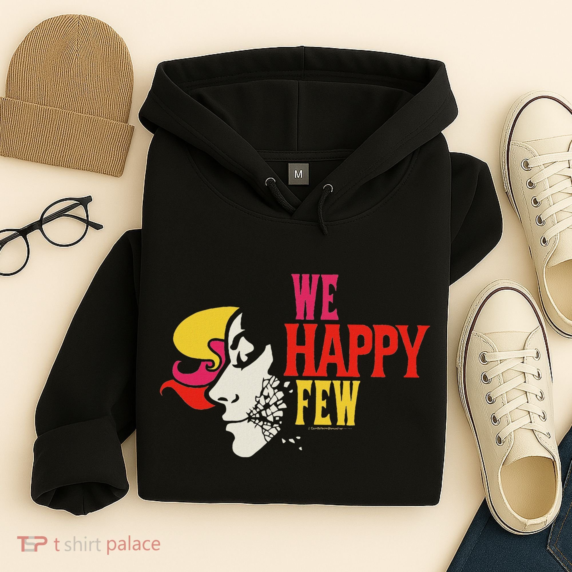 We Happy Few Shattered Mask Hoodie