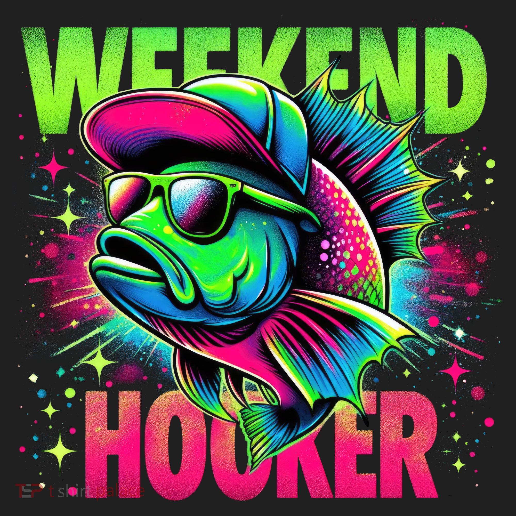 Weekend Hooker Funny Fish Women's Sweatshirt