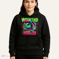 Weekend Hooker Funny Fish Hoodie thumb 5