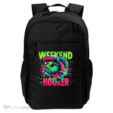 Weekend Hooker Funny Fish Backpack