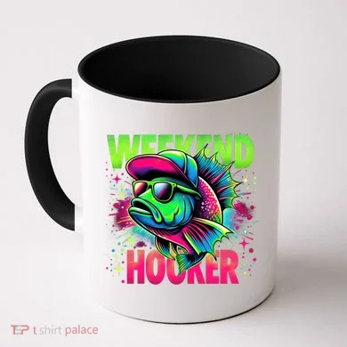 Weekend Hooker Funny Fish Coffee Mug