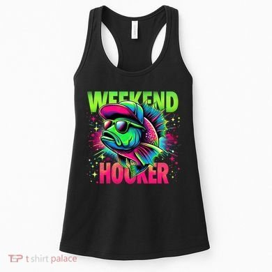 Weekend Hooker Funny Fish Women's Tank Top