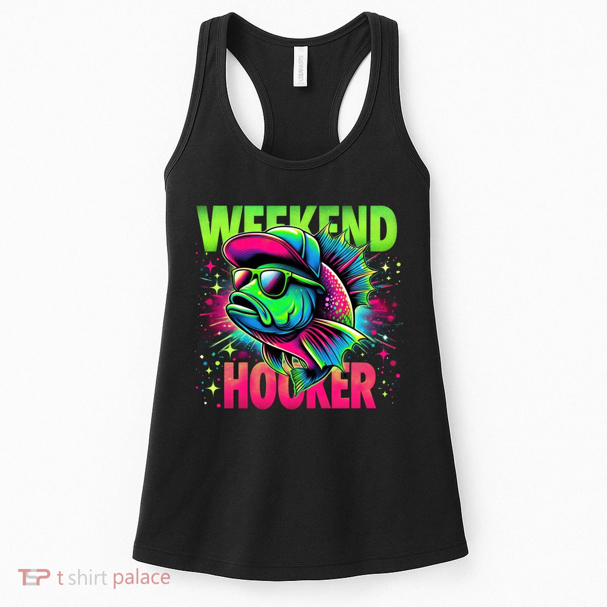 Weekend Hooker Funny Fish Women's Tank Top