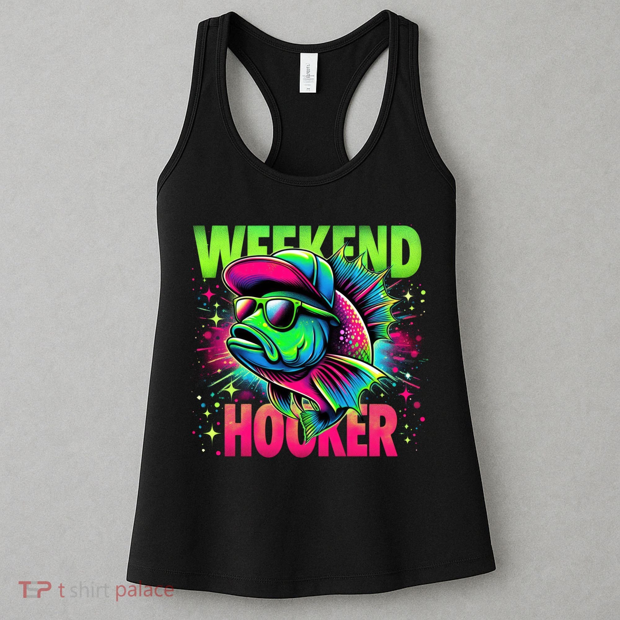 Weekend Hooker Funny Fish Women's Tank Top