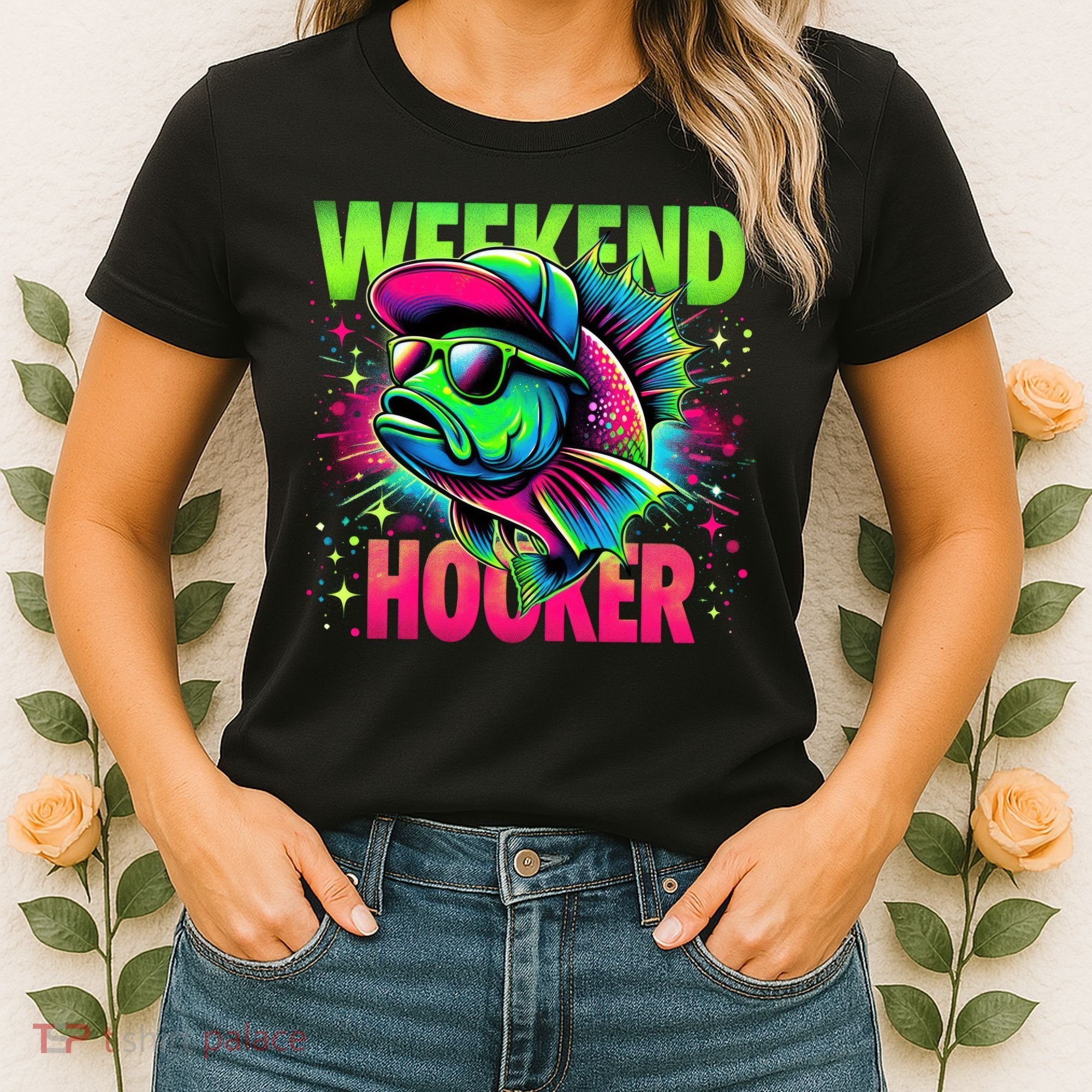 Weekend Hooker Funny Fish Women's T-Shirt