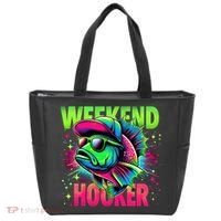 Weekend Hooker Funny Fish Tote Bag thumb 0