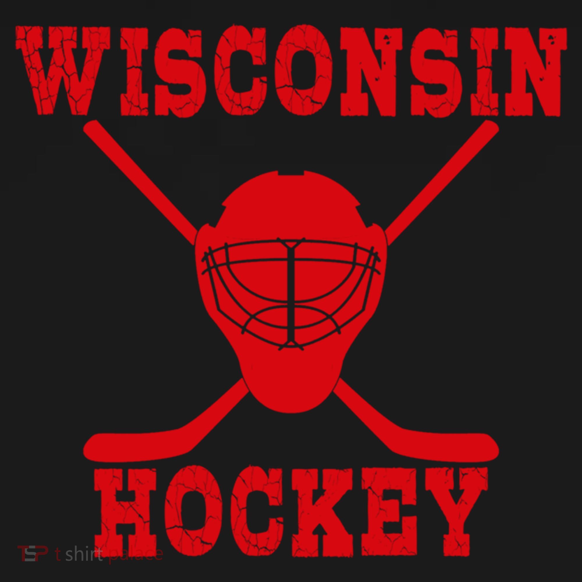 Wisconsin Hockey Gift Doggie Tank