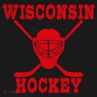Wisconsin Hockey Gift Ornament thumb 1