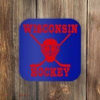 Wisconsin Hockey Gift Coaster thumb 0