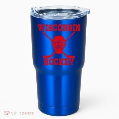 Wisconsin Hockey Gift Tumbler