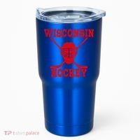 Wisconsin Hockey Gift Tumbler thumb 0