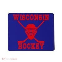 Wisconsin Hockey Gift Mousepad thumb 0