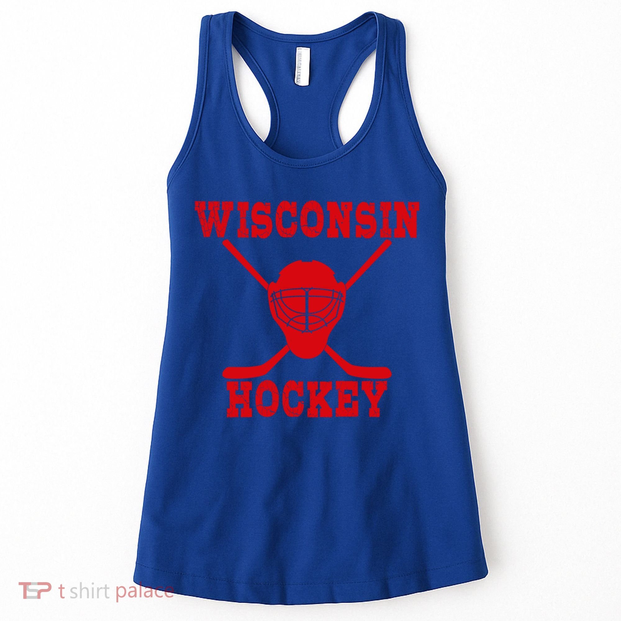 Wisconsin Hockey Gift Women's Tank Top