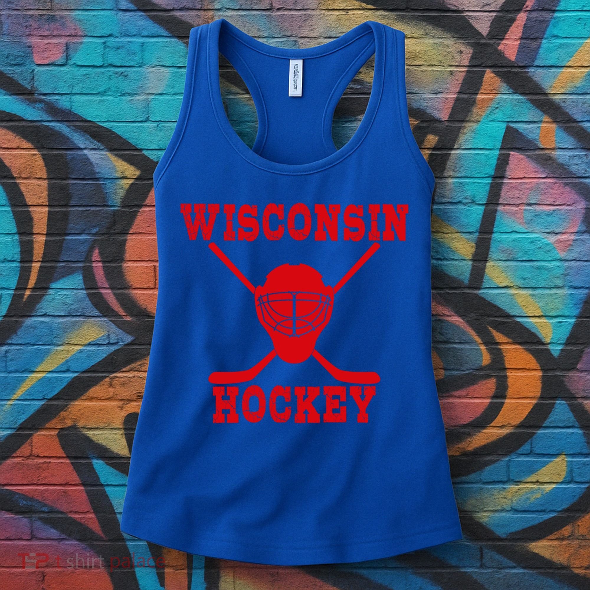 Wisconsin Hockey Gift Women's Tank Top