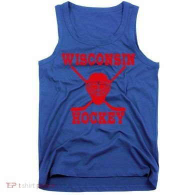 Wisconsin Hockey Gift Tank Top