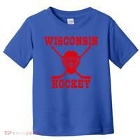 Wisconsin Hockey Gift Toddler T-Shirt thumb 0