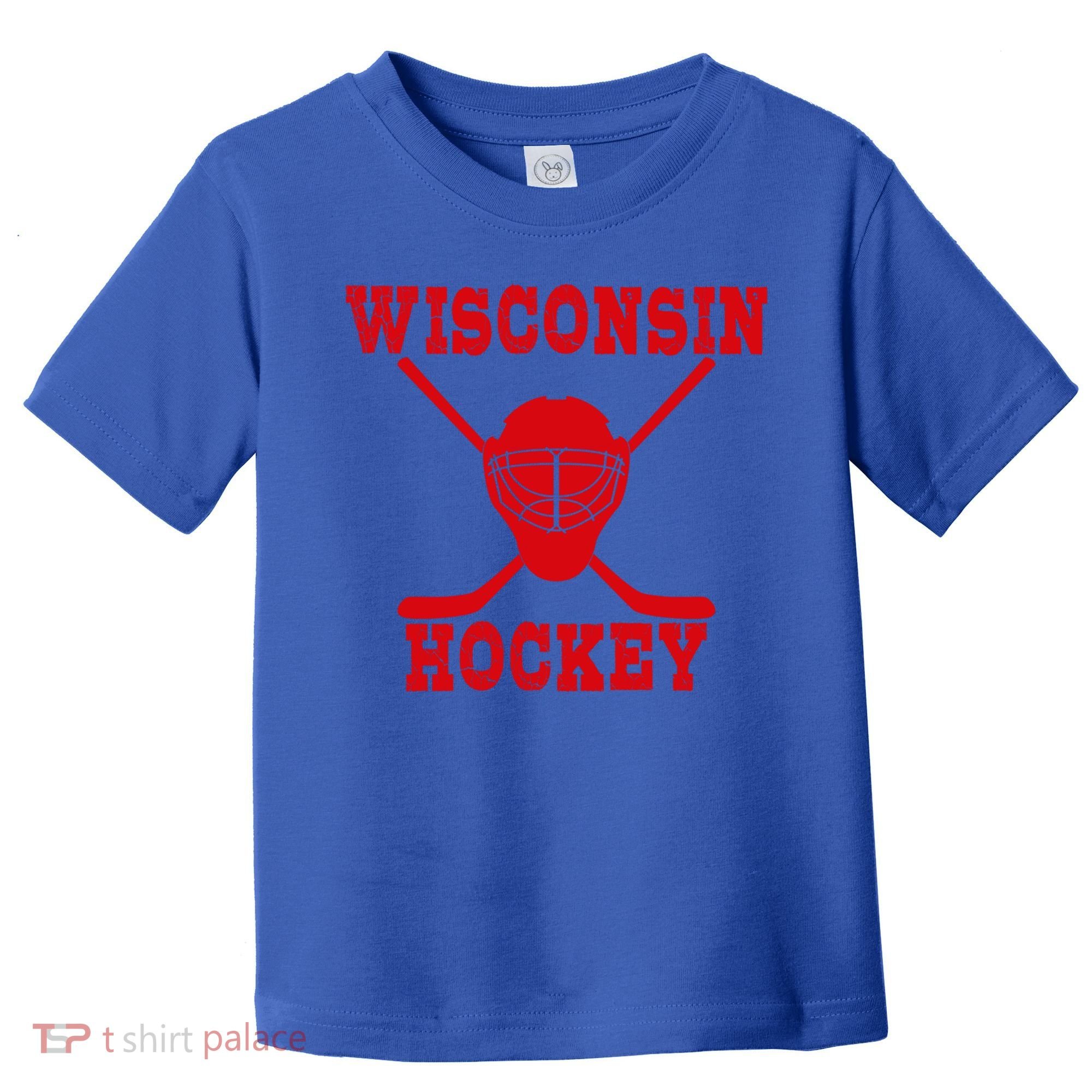 Wisconsin Hockey Gift Toddler T-Shirt