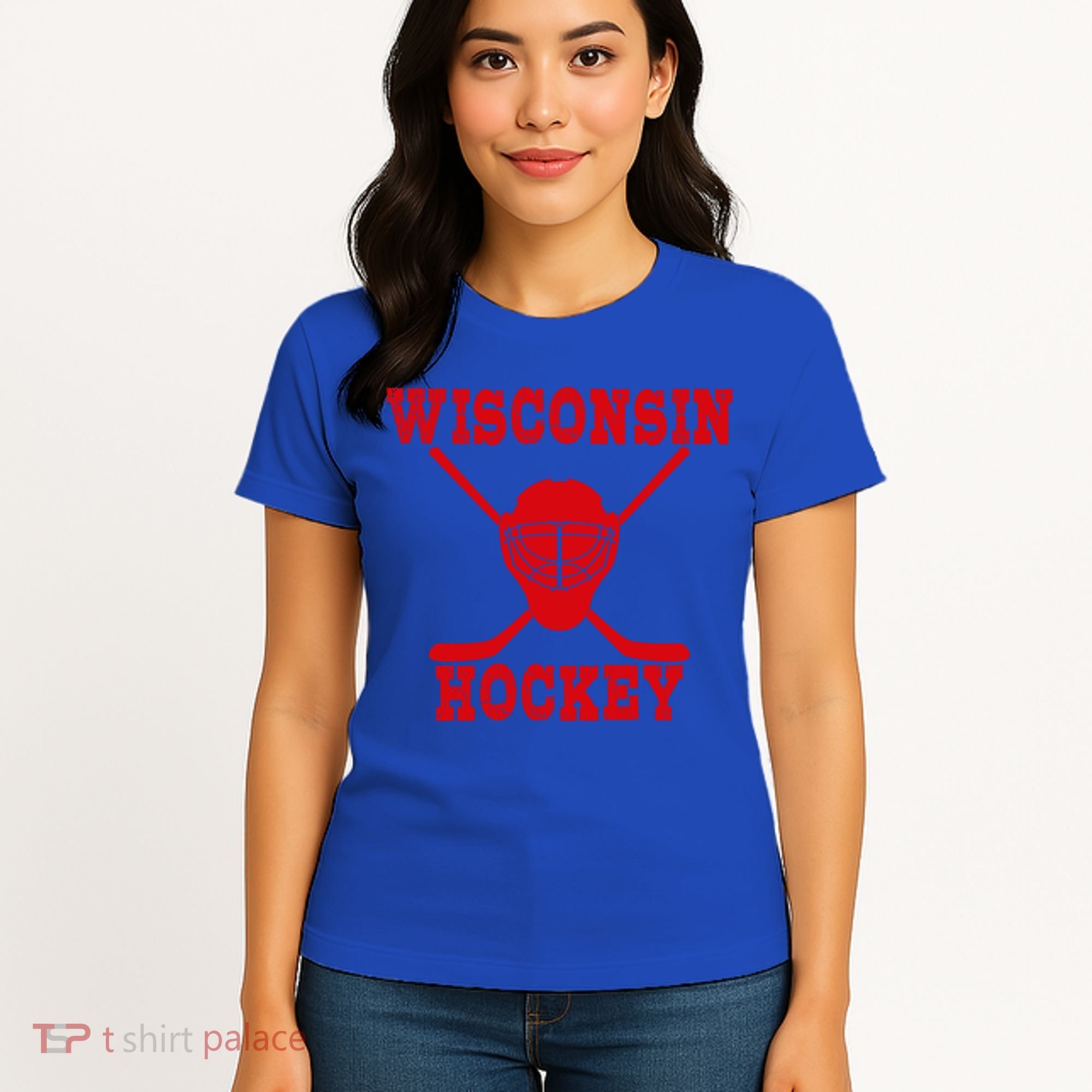 Wisconsin Hockey Gift Women's T-Shirt