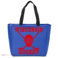 Wisconsin Hockey Gift Tote Bag thumb 0