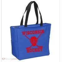 Wisconsin Hockey Gift Tote Bag thumb 2
