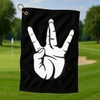 Westside Hip Hop Gangsta Rap Golf Towel thumb 1