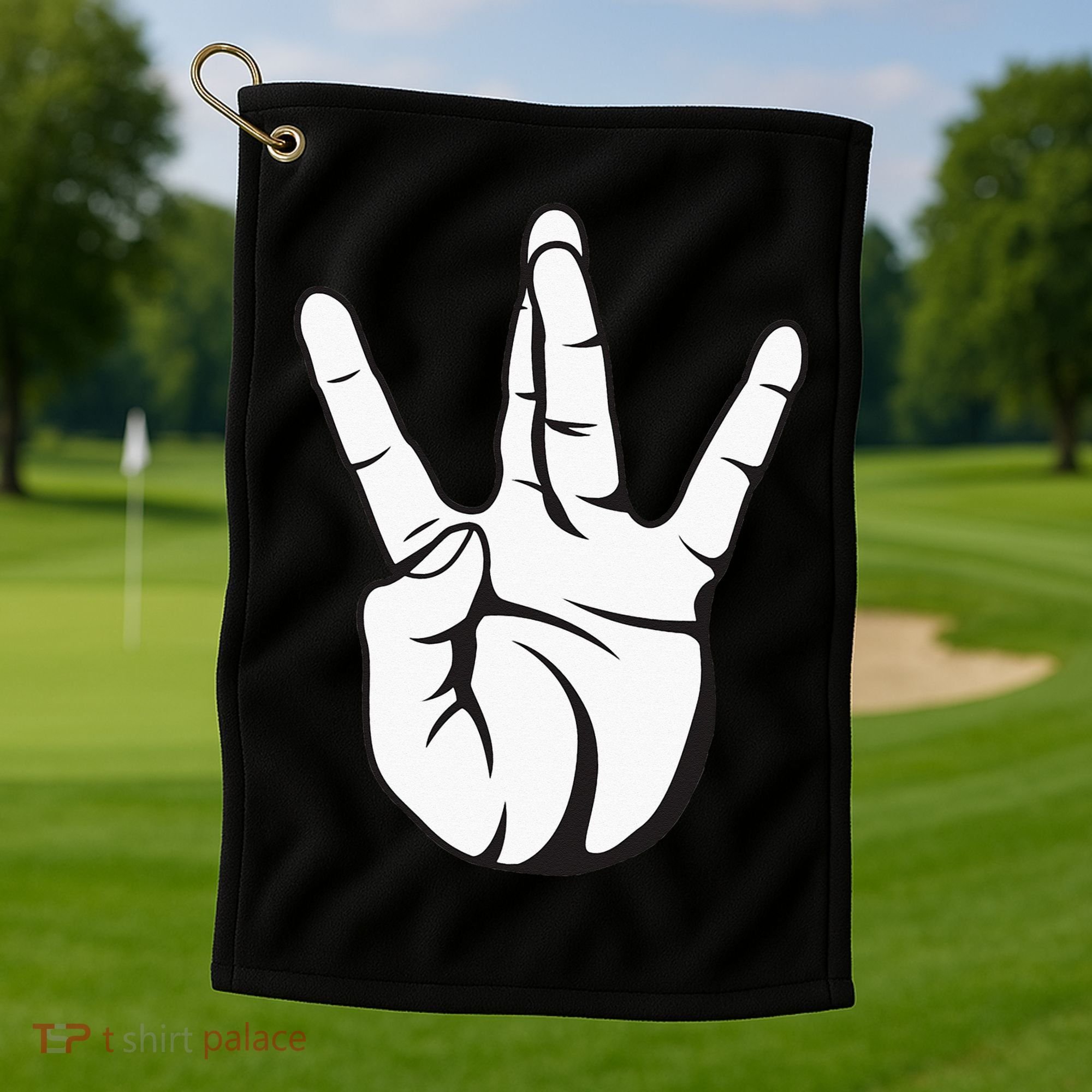Westside Hip Hop Gangsta Rap Golf Towel